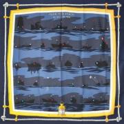 Pre-owned Silk scarves Hermès Vintage , Multicolor , Dames