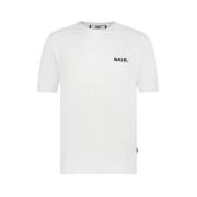 Sportief Logo T-shirt Balr. , White , Heren