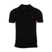 Zwarte T-shirts en Polos Ralph Lauren , Black , Heren