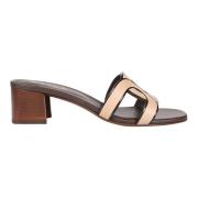Heeled Mules Tod's , Pink , Dames