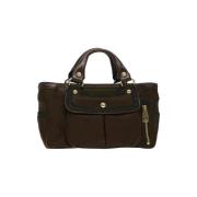 Pre-owned Nylon handbags Celine Vintage , Brown , Dames