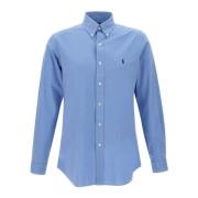 Polo Overhemden Collectie Ralph Lauren , Blue , Heren