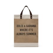 Straight Trousers Dolce & Gabbana , Beige , Heren