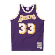 1983-84 Lakers Swingman Jersey Mitchell & Ness , Purple , Heren