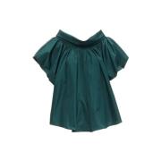 Pre-owned Polyester tops Alexander McQueen Pre-owned , Green , Dames