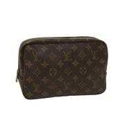 Pre-owned Canvas louis-vuitton-bags Louis Vuitton Vintage , Brown , Da...