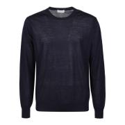 Round-neck Knitwear Ballantyne , Blue , Heren