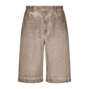 Casual Shorts Dolce & Gabbana , Beige , Heren