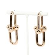 Pre-owned Rose Gold earrings Tiffany & Co. Pre-owned , Yellow , Dames