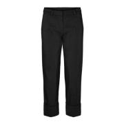 Straight Trousers LauRie , Black , Dames