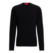 Hugo-Pull Hugo Boss , Black , Heren