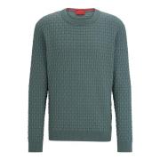 Hugo-Pull Trui Hugo Boss , Green , Heren