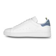 Met de hand gemaakte leren sneaker met suède patch Officine Creative ,...