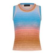 Sleeveless Knitwear Roberto Collina , Multicolor , Dames