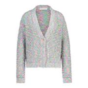 Oversized wollen mix vest met glittergaren Rich & Royal , Multicolor ,...