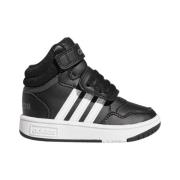Mid Hoops Sneakers Adidas , Black , Unisex