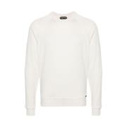 Ivoorwit Crew Neck Sweater Tom Ford , Beige , Heren