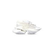Witte Sneakers - Stijlvol Model Balmain , White , Dames