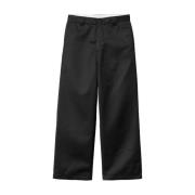 Straight Trousers Carhartt Wip , Black , Heren