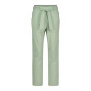 Straight Trousers Raffaello Rossi , Green , Dames