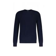 Round-neck Knitwear Fedeli , Blue , Heren