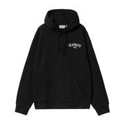 Onyx Script Hoodie Carhartt Wip , Black , Heren