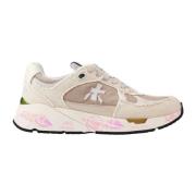 Beige Stijlvolle Sneakers Premiata , Multicolor , Dames