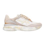 Beige Stijlvolle Sneakers Premiata , Multicolor , Heren