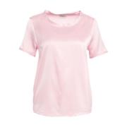 Rose Ss24 Dames T-Shirts Polos Himon's , Pink , Dames