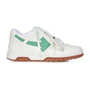 Wit Leren Arrow Sneakers Off White , White , Heren