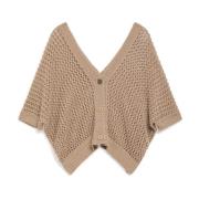 Cardigans Maliparmi , Beige , Dames