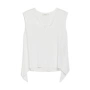 Mouwloze Top Maliparmi , White , Dames