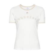 T-Shirts Courrèges , White , Dames