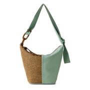 Shoulder Bags Borbonese , Green , Dames
