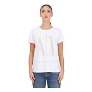 T-Shirts Armani Exchange , White , Dames