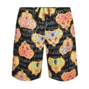 Heart Couture Zwemshorts Zwart Versace Jeans Couture , Multicolor , He...