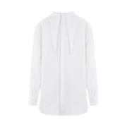 Oversized Wit Katoenen Overhemd Jil Sander , White , Heren
