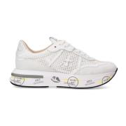 Witte Cassie Dames Sneakers Premiata , White , Dames