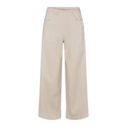 Cropped Trousers LauRie , Beige , Dames