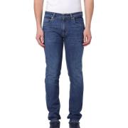 Slim-fit Jeans Fay , Blue , Heren