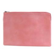 Pre-owned Leather clutches Celine Vintage , Pink , Dames