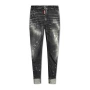 Grote broer jeans Dsquared2 , Black , Heren