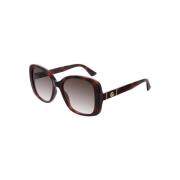 Zonnebril Gucci , Brown , Dames