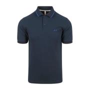 Polo Shirts Sun68 , Blue , Heren