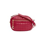 Leather crossbody-bags Celine , Red , Dames