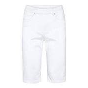 Denim Shorts LauRie , White , Dames