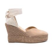 Espadrilles Manebí , Beige , Dames