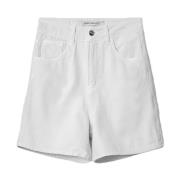 Denim Bermuda Shorts voor vrouwen Hinnominate , White , Dames