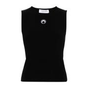 Sleeveless Tops Marine Serre , Black , Dames