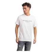 Modern Wit Heren T-Shirt Michael Kors , White , Heren
